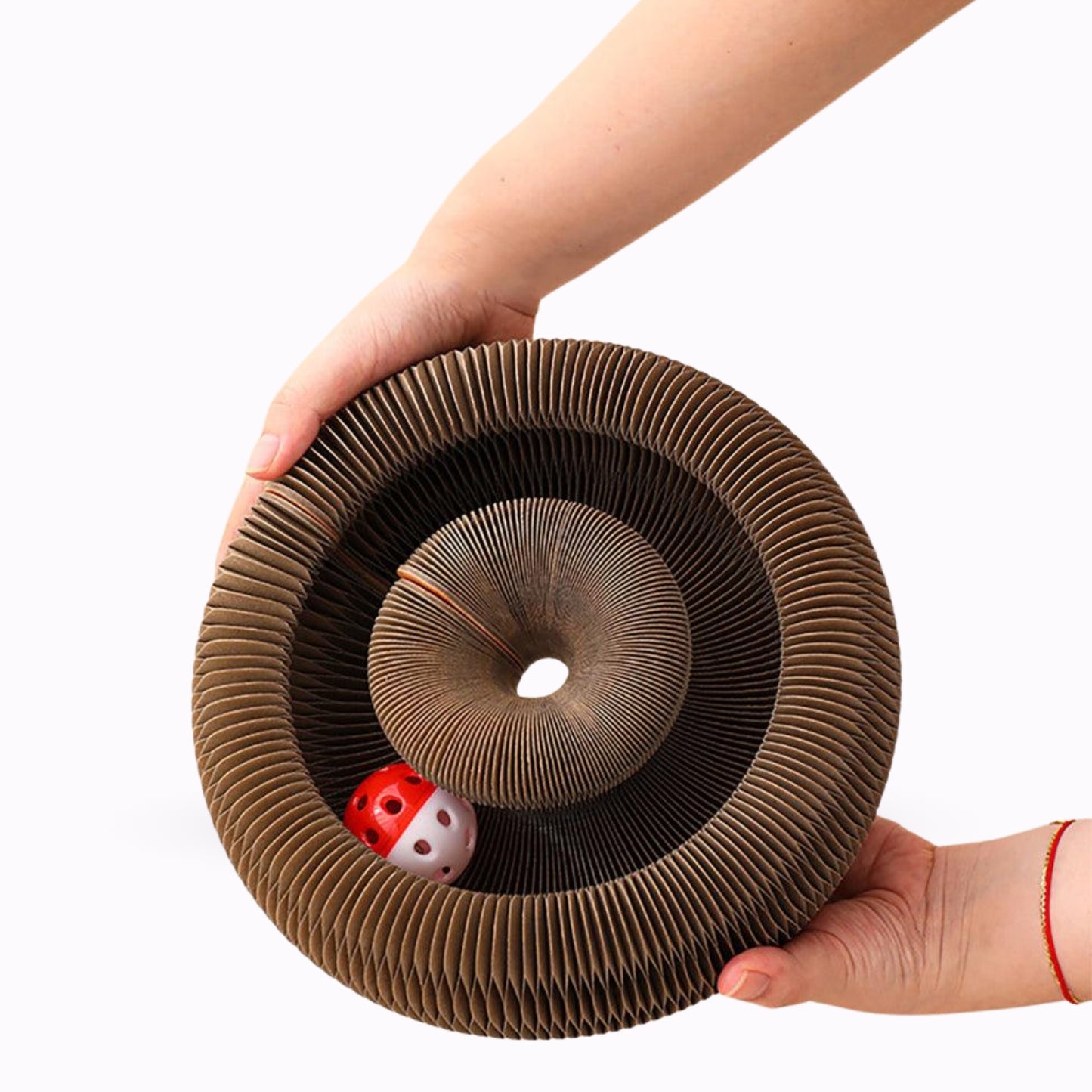 Pet Cavern™ Cordion Cat Scratcher