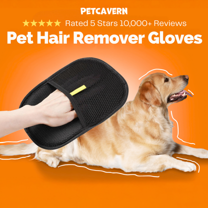 Pet Cavern™ Grooming Gloves
