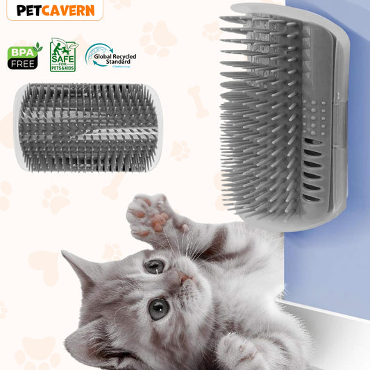 Pet Cavern™ Corner Cat Self Groomer