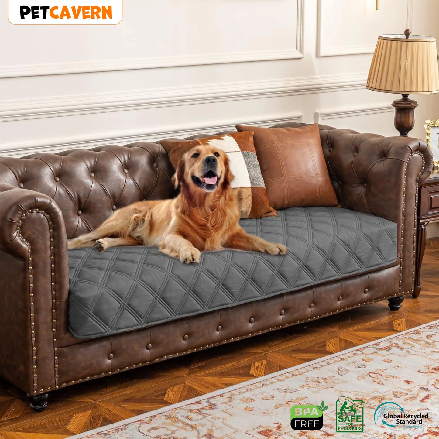 Pet Cavern™ Waterproof Pet Blanket Furniture Protector