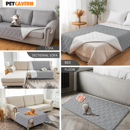 Pet Cavern™ Waterproof Pet Blanket Furniture Protector