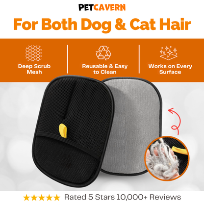 Pet Cavern™ Grooming Gloves