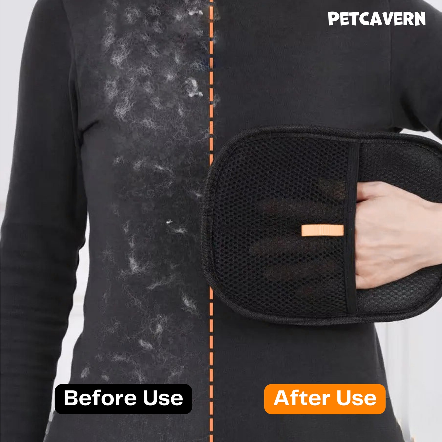 Pet Cavern™ Grooming Gloves