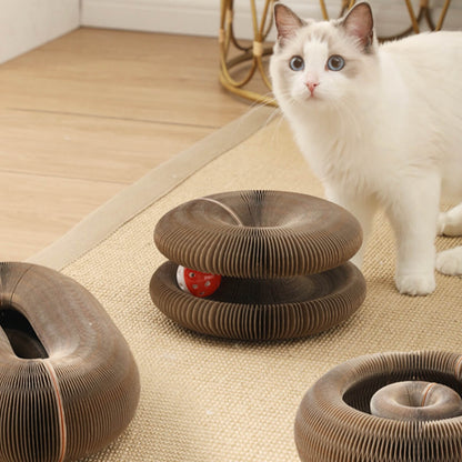 Pet Cavern™ Cordion Cat Scratcher