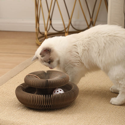 Pet Cavern™ Cordion Cat Scratcher
