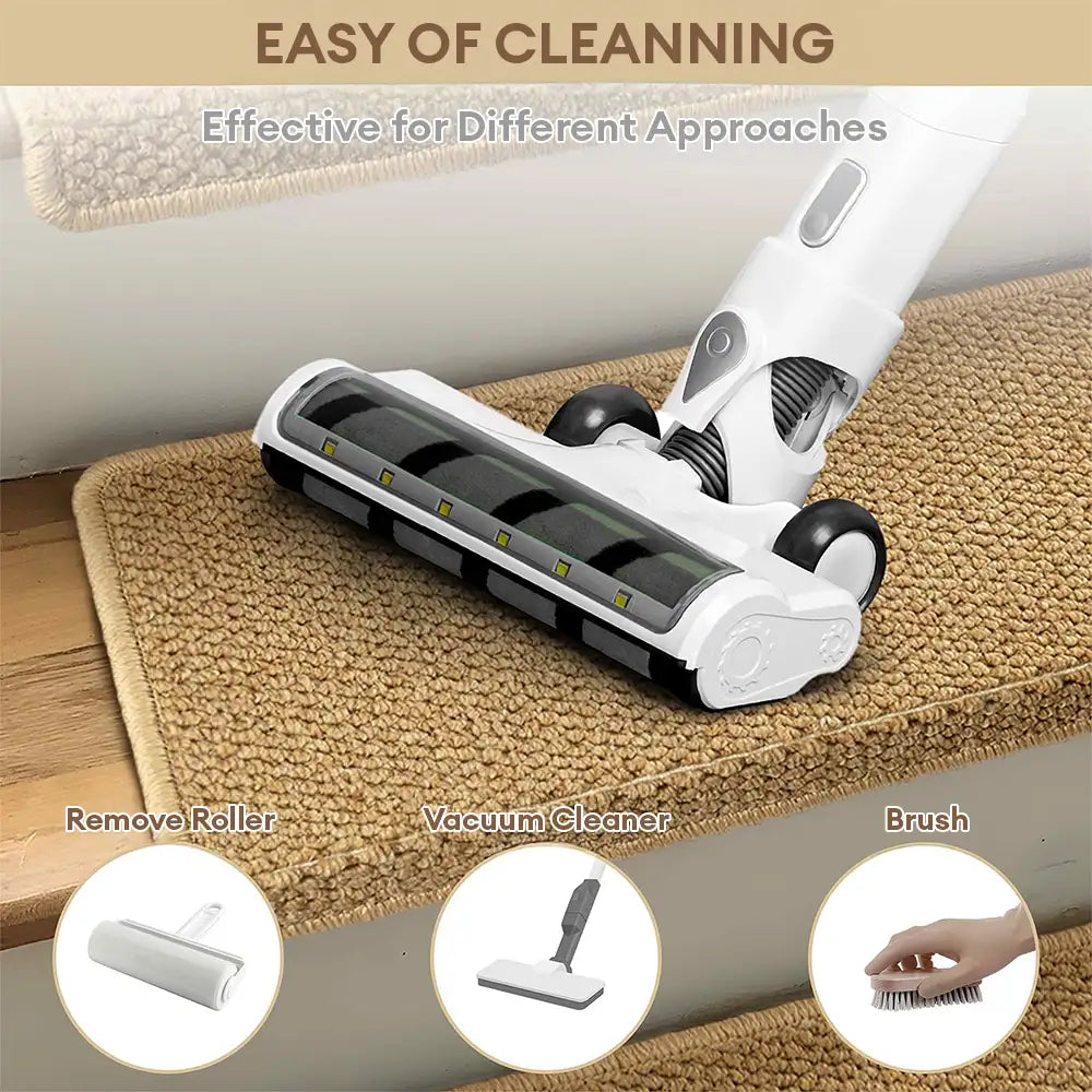 Anti-scratch Faux Sisal Stair Protectors Tape Free Washable Carpet Stair Treads