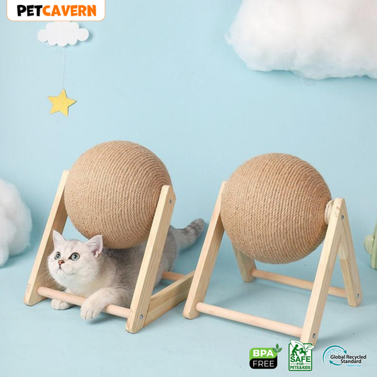 Pet Cavern™ Cat Scratching Ball Toy