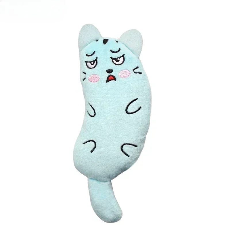 Cute Cat Toys Funny Interactive Plush Toy Mini Teeth Grinding Catnip Toys Kitten Chewing Mouse Toy Pets Accessories
