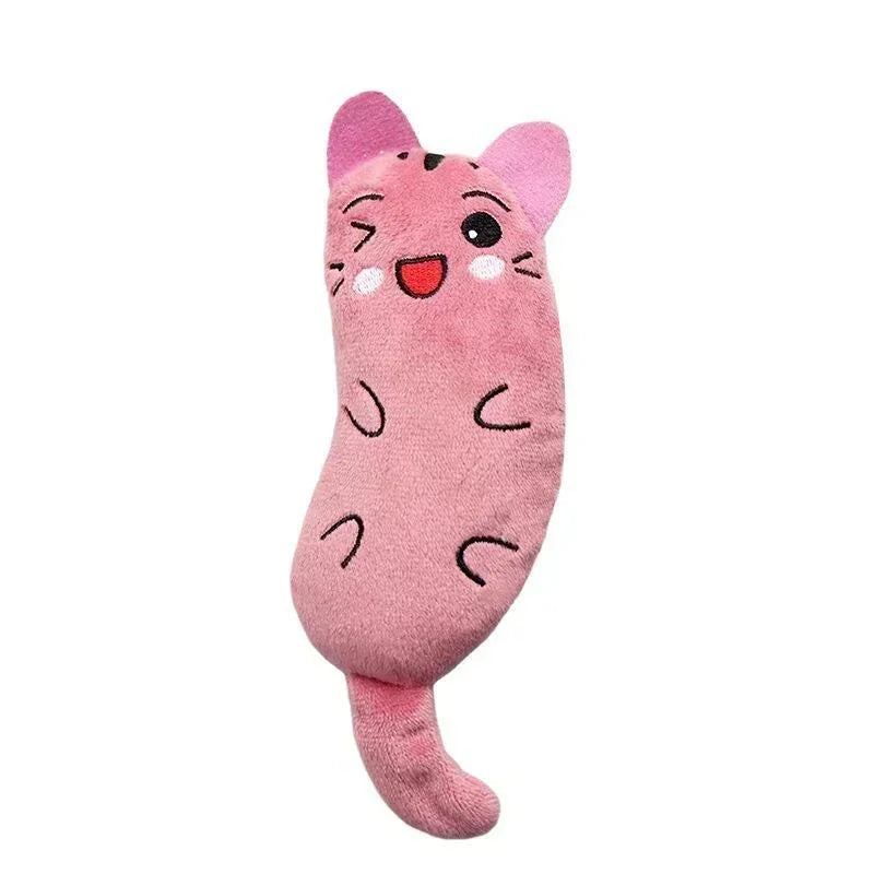 Cute Cat Toys Funny Interactive Plush Toy Mini Teeth Grinding Catnip Toys Kitten Chewing Mouse Toy Pets Accessories