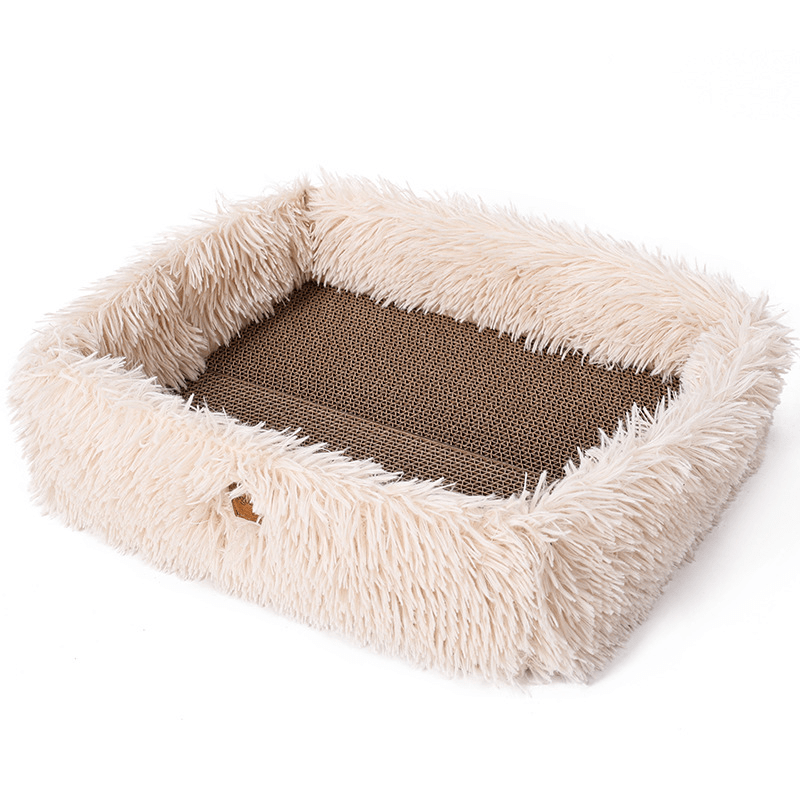 2-in-1 Scratching Cat Bed