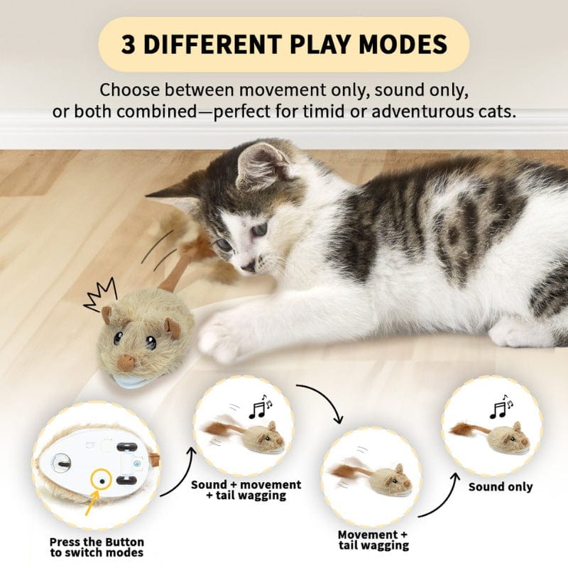 Magic Tail Mouse Cat Toy